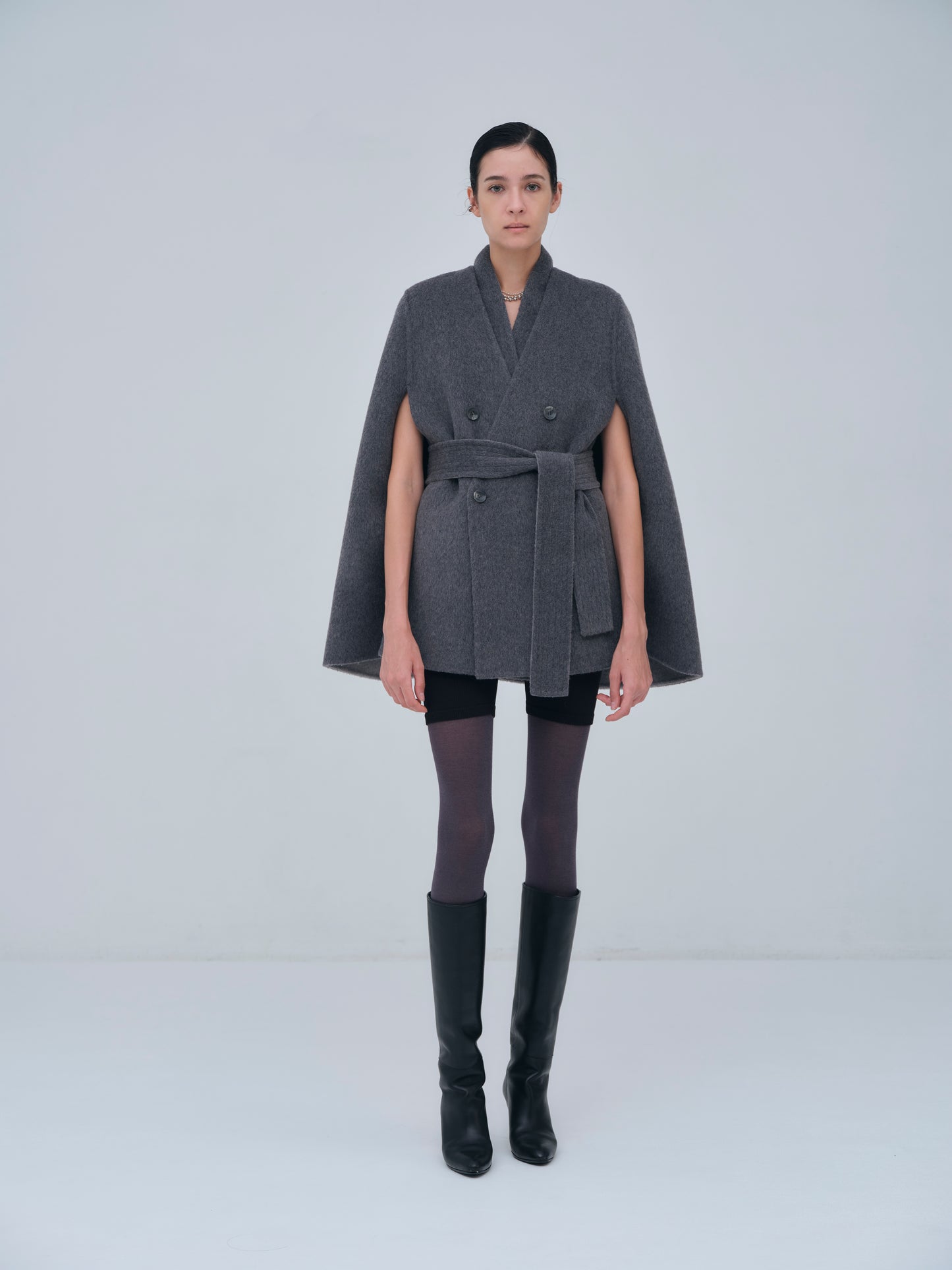Dual Face Cape Coat