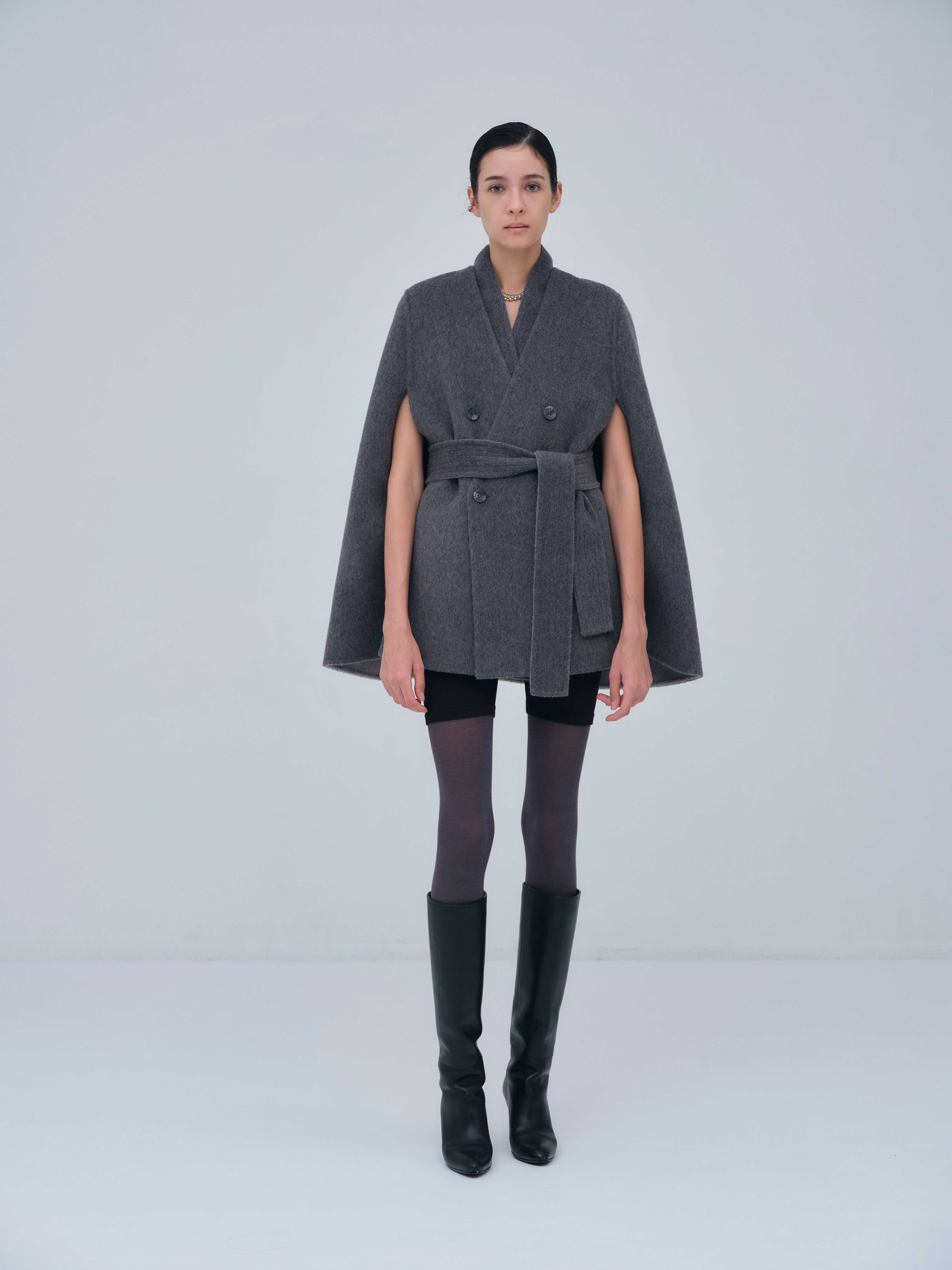 Dual Face Cape Coat