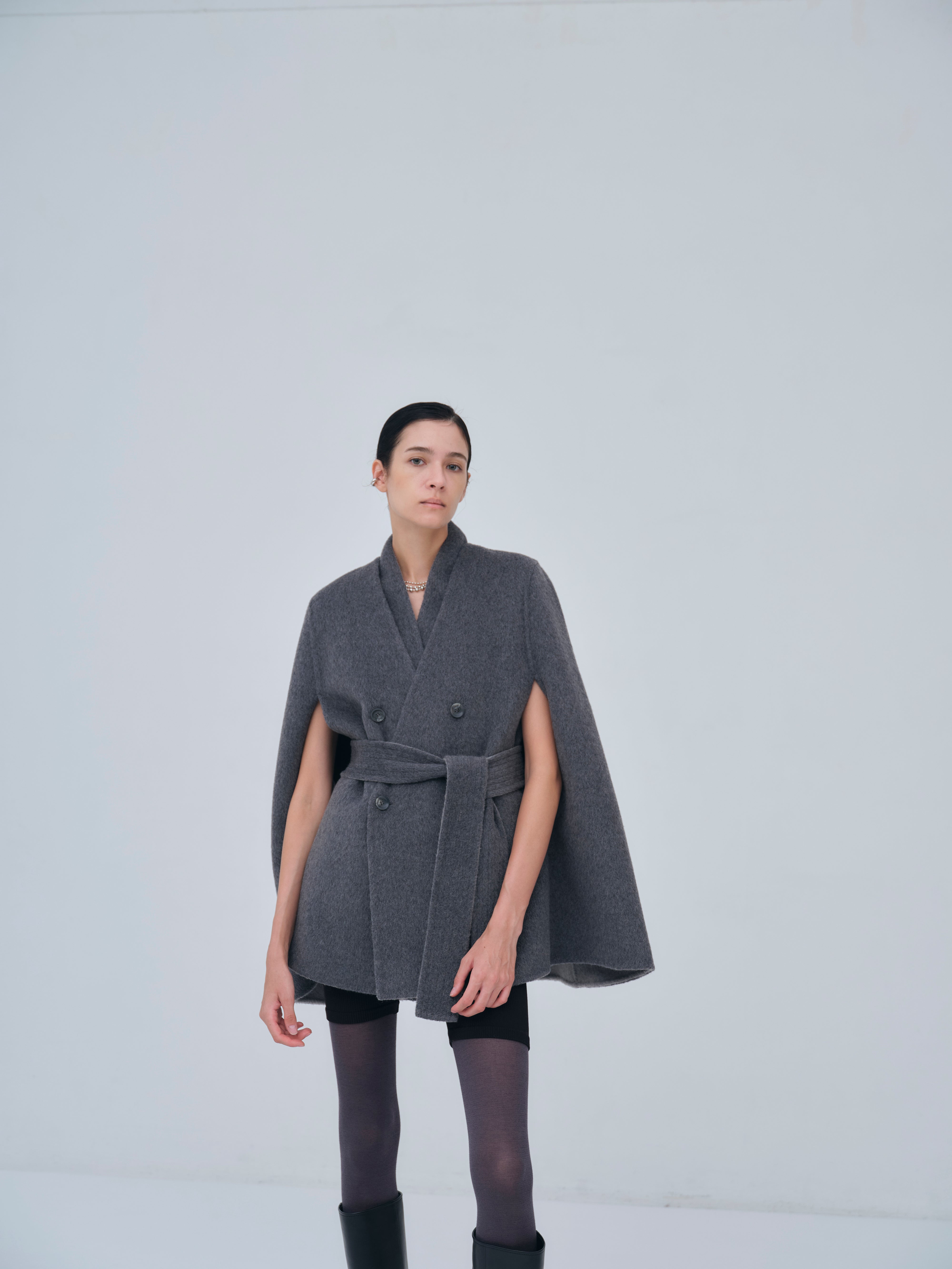 Dual Face Cape Coat