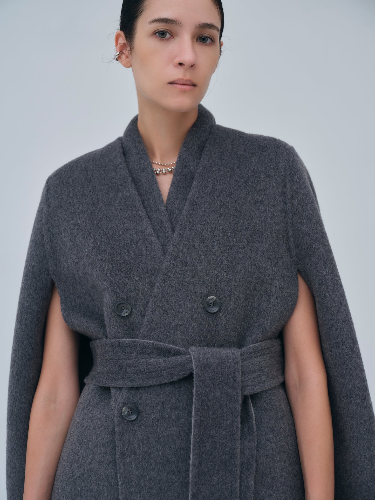 Dual Face Cape Coat