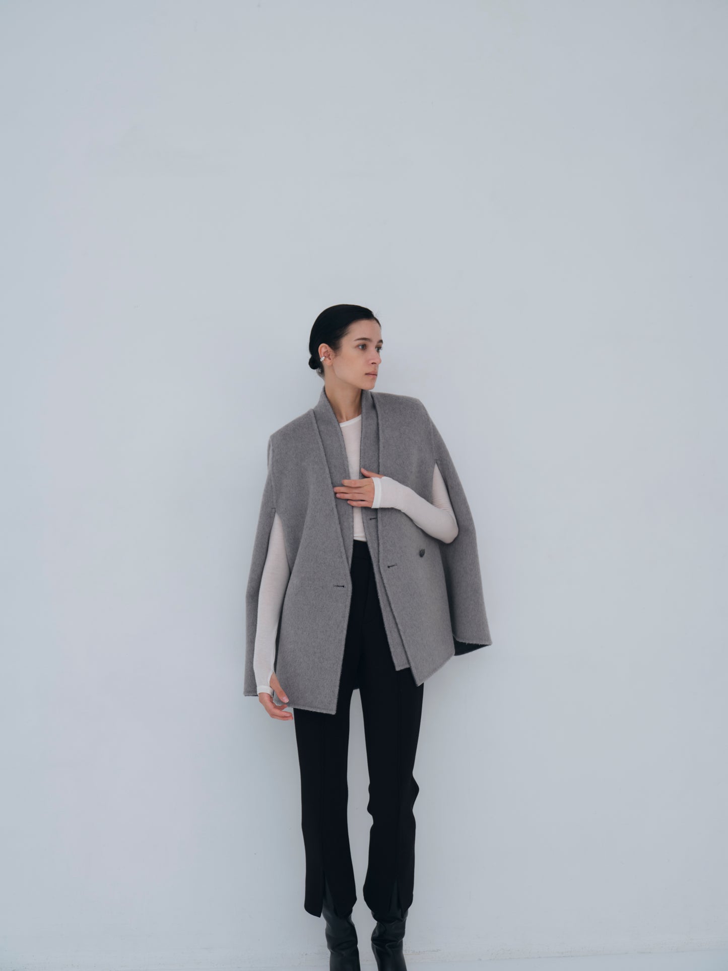 Dual Face Cape Coat