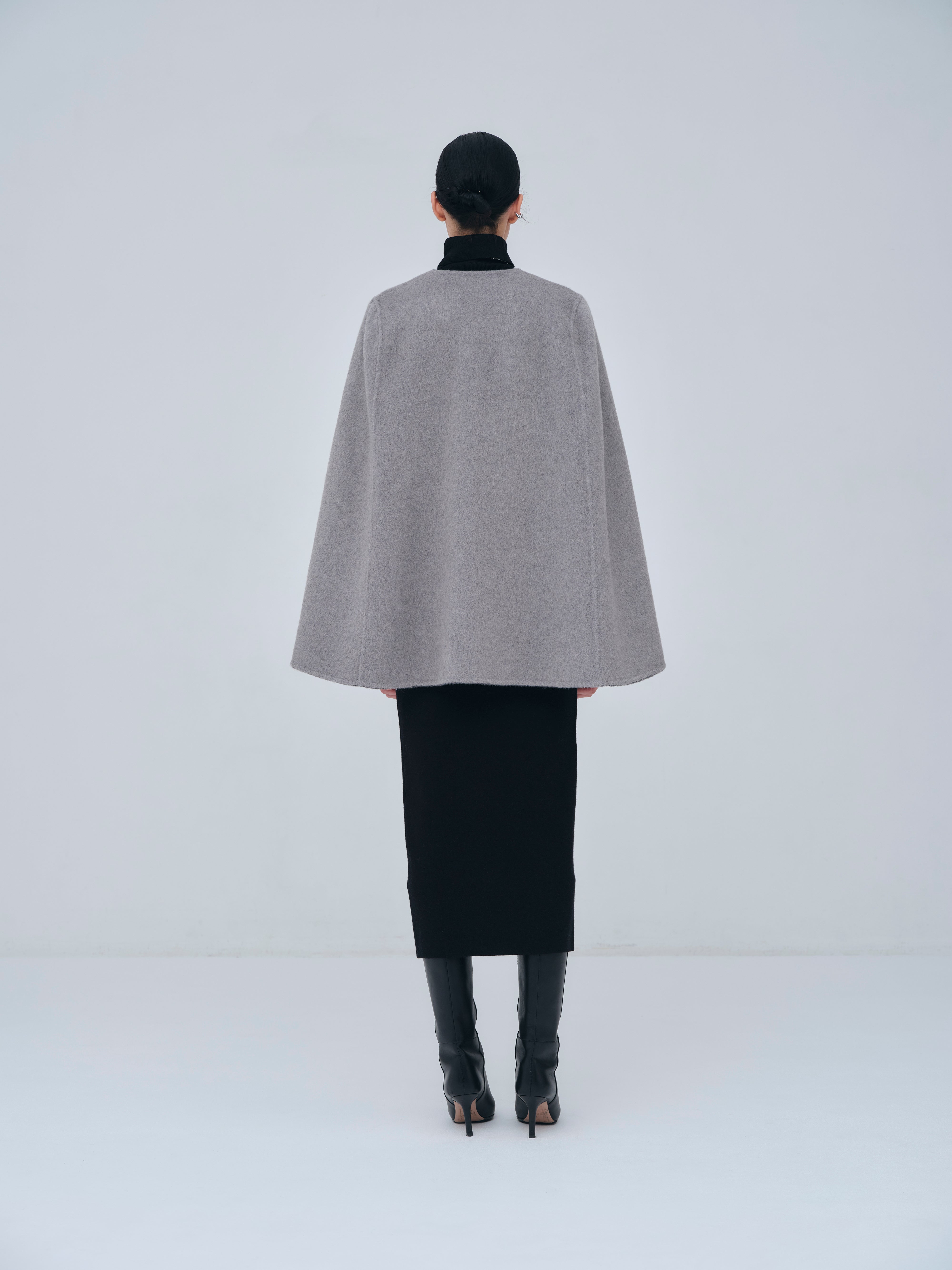 Dual Face Cape Coat