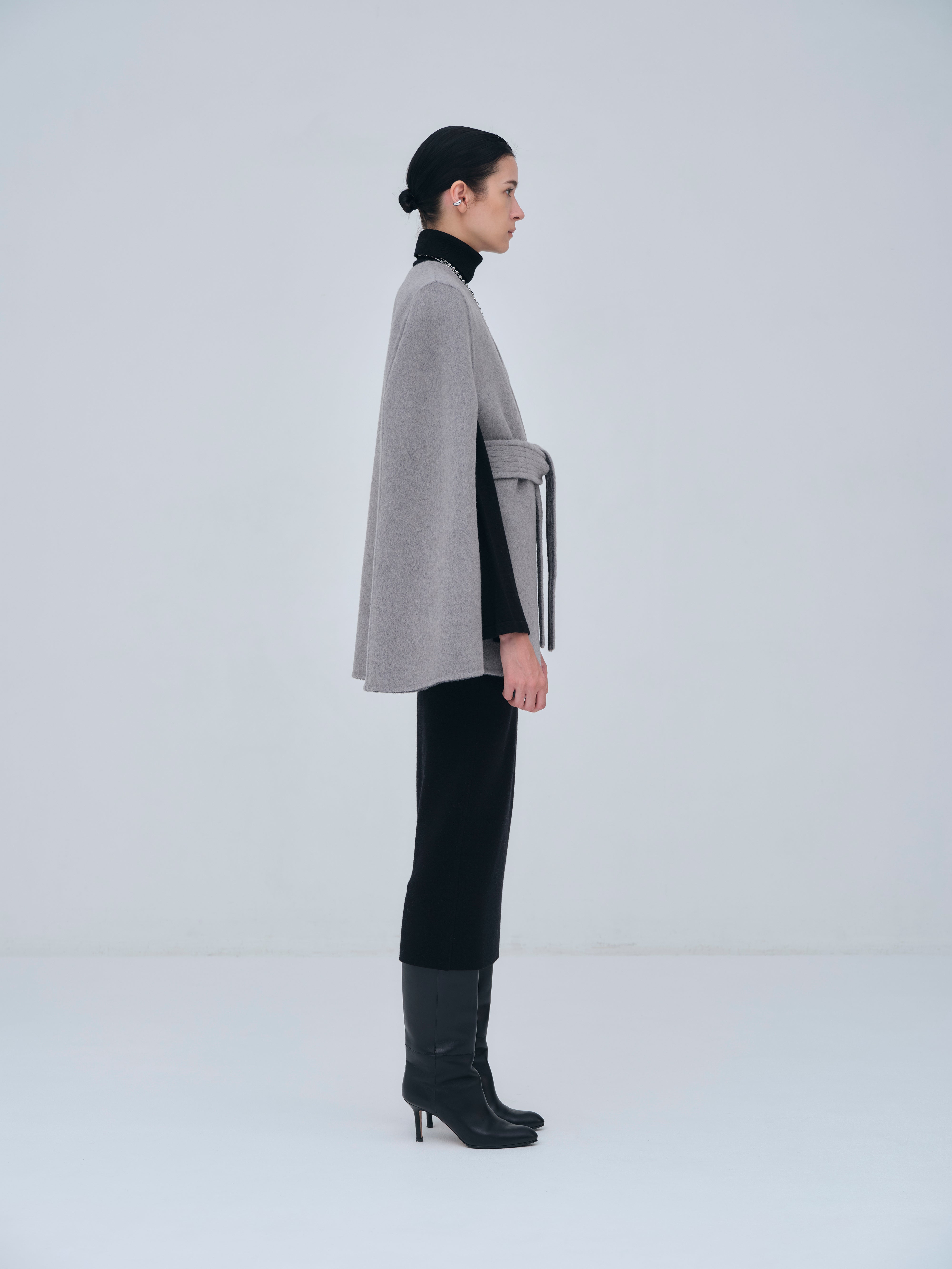 Dual Face Cape Coat