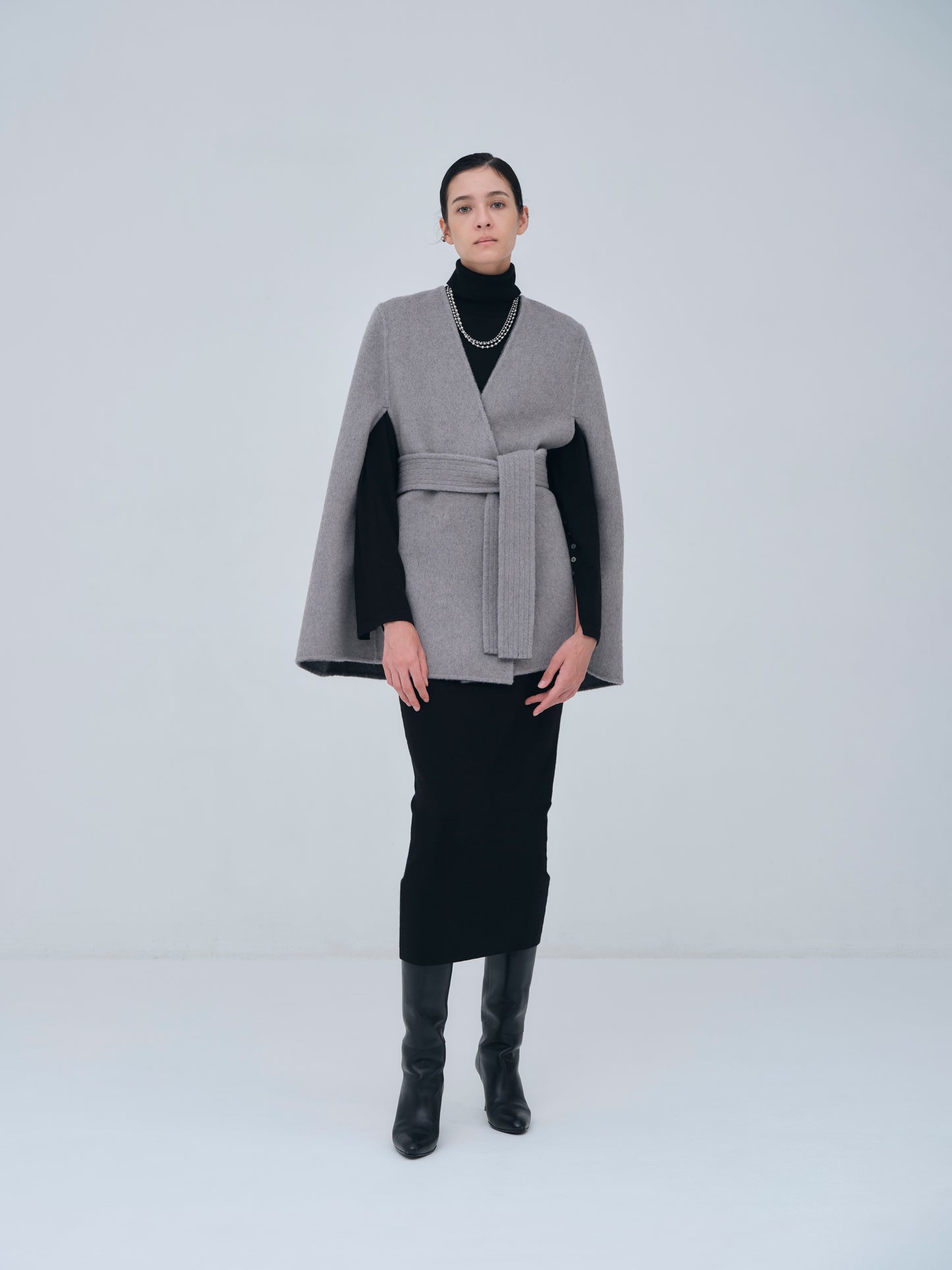 Dual Face Cape Coat