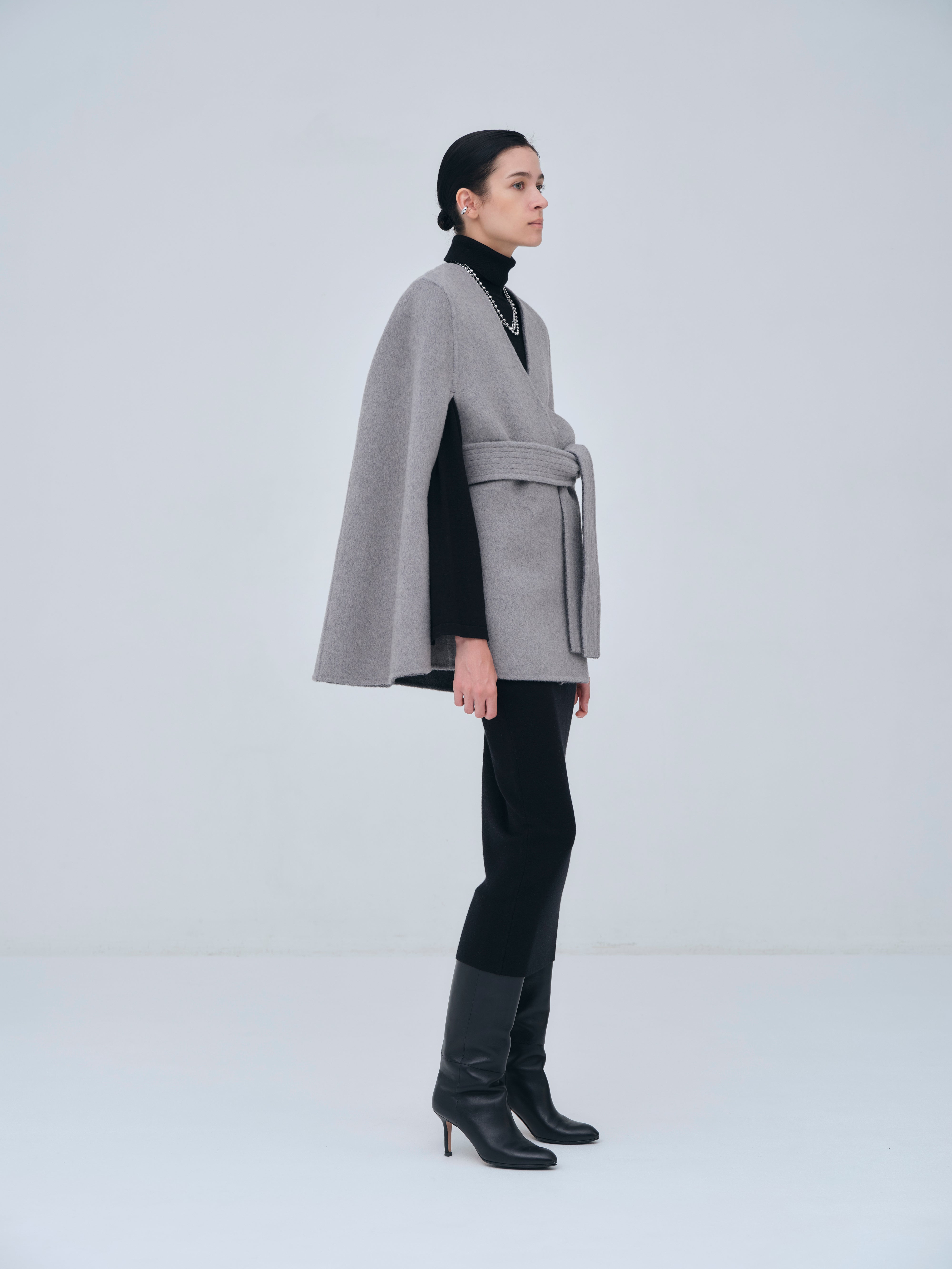Dual Face Cape Coat