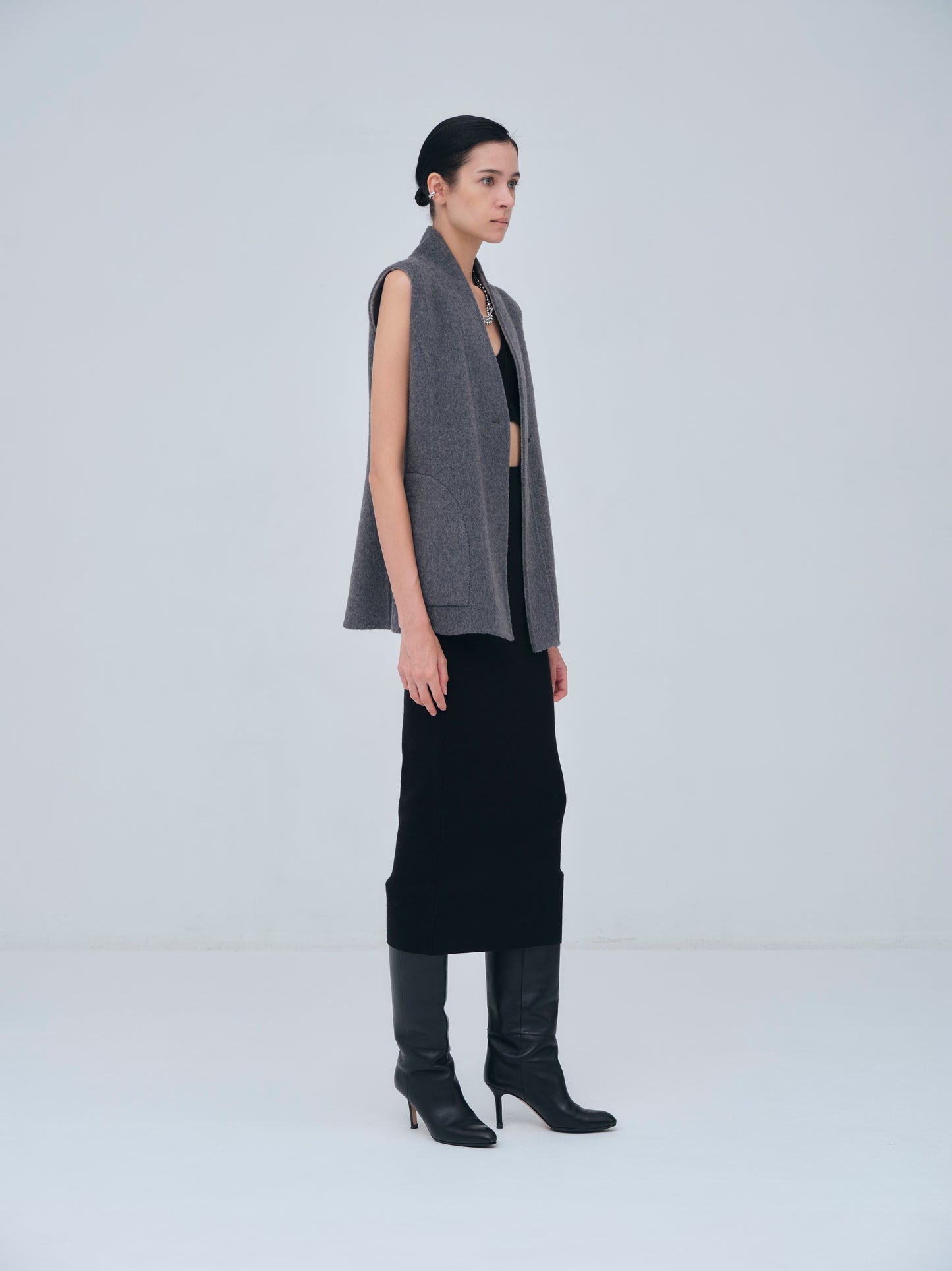 Pencil Knit Skirt