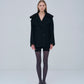 Signature Wide Lapel Mid Coat