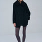 Signature Wide Lapel Mid Coat
