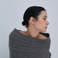 Panel Rib Wool Knit Tops