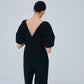 Pearl Trim Wool Combinaison