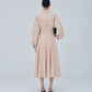 Asymmetric Side Buckle Dress
