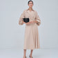 Asymmetric Side Buckle Dress