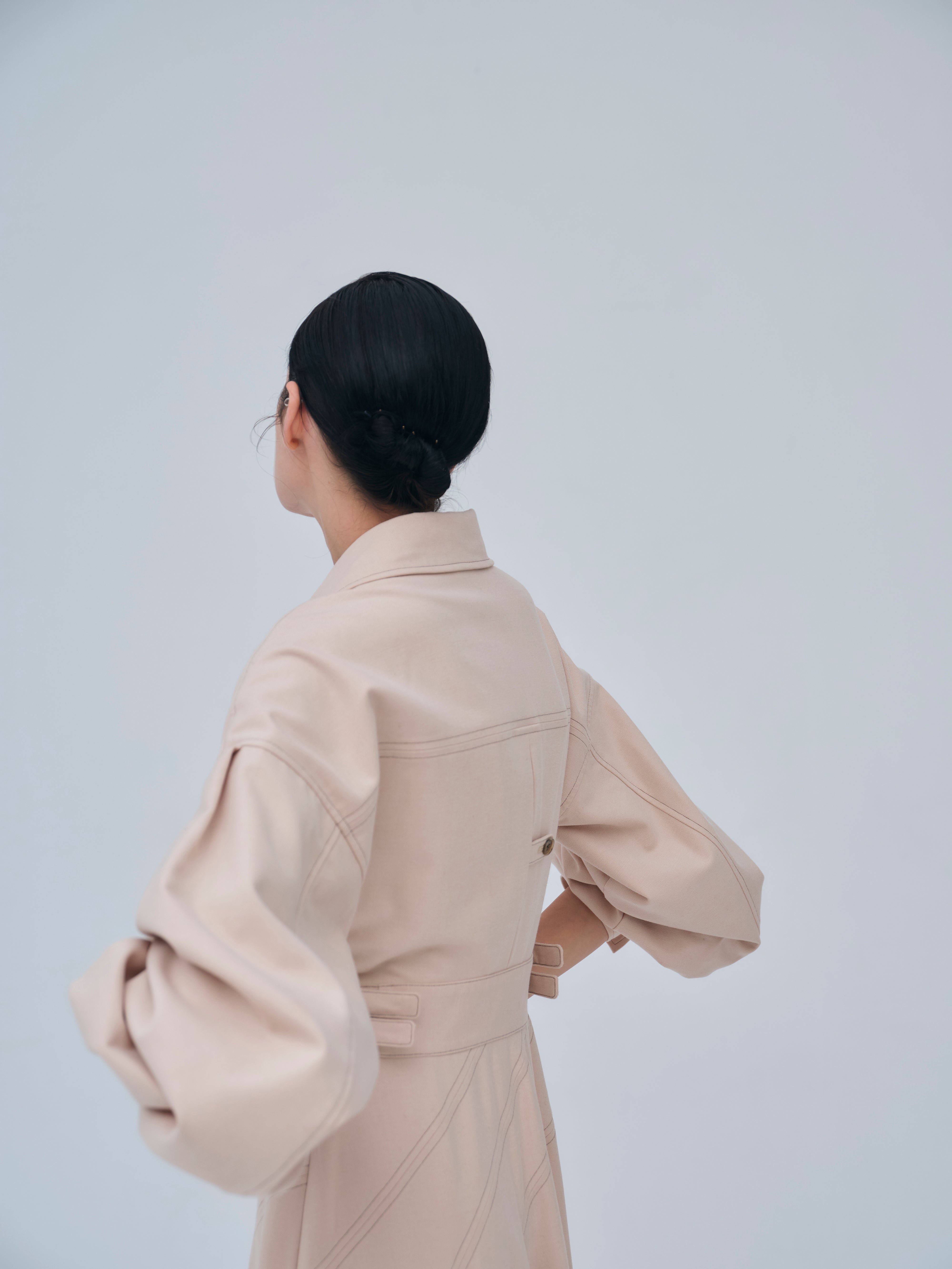【新品未使用】laubeblanc Side-buckleDrapeDress Side-buckle Drape Dress – L'AUBE BLANC