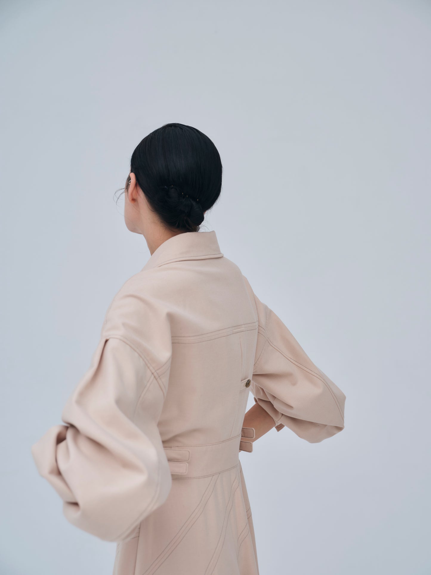 Asymmetric Side Buckle Dress