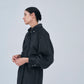 Belted Wool Shirt Dress