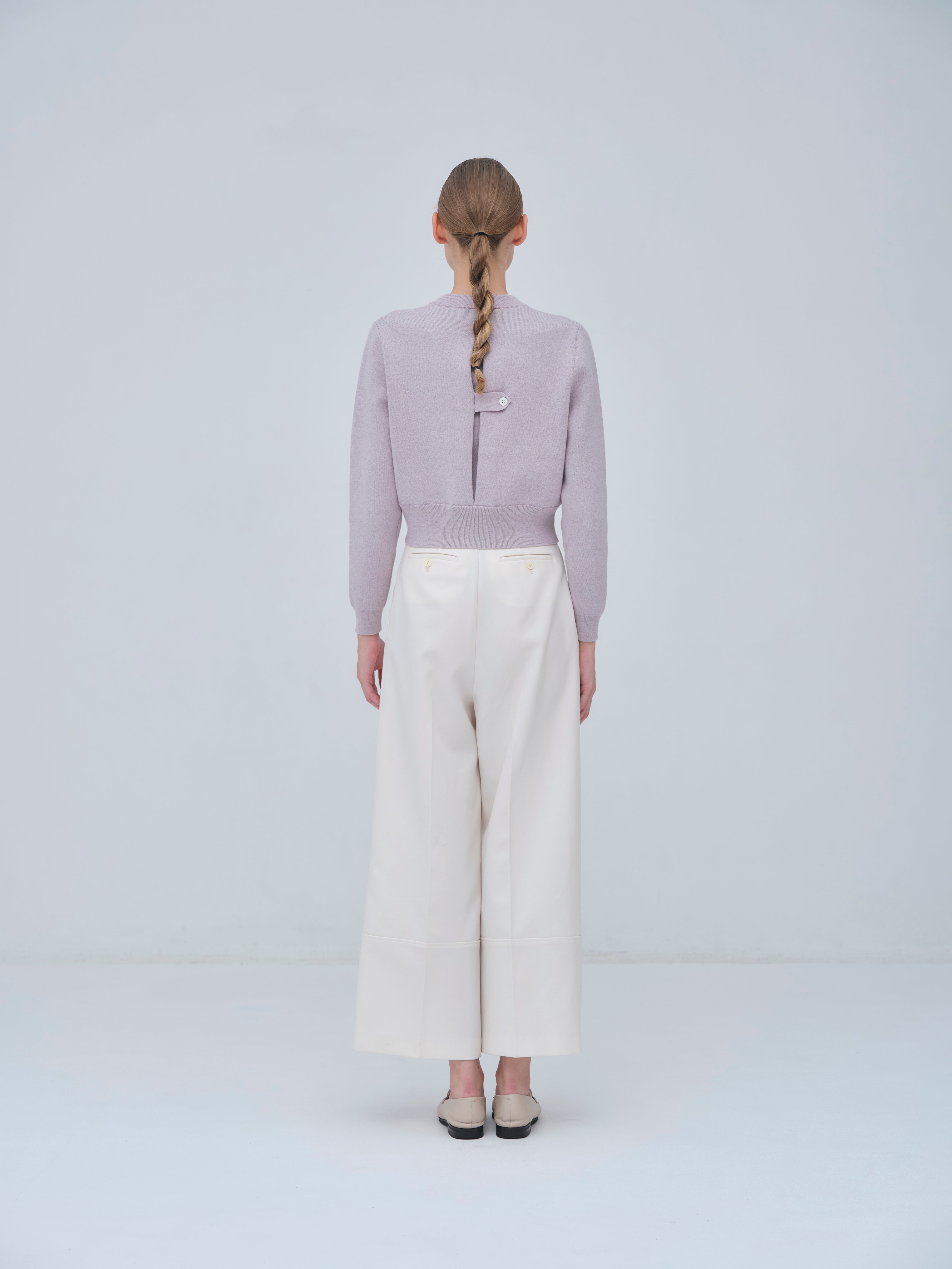 Compact Knit Cashmere Blouson