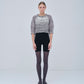 Compact Melange Knit Tops