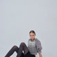 Compact Melange Knit Tops