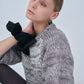 Compact Melange Knit Tops