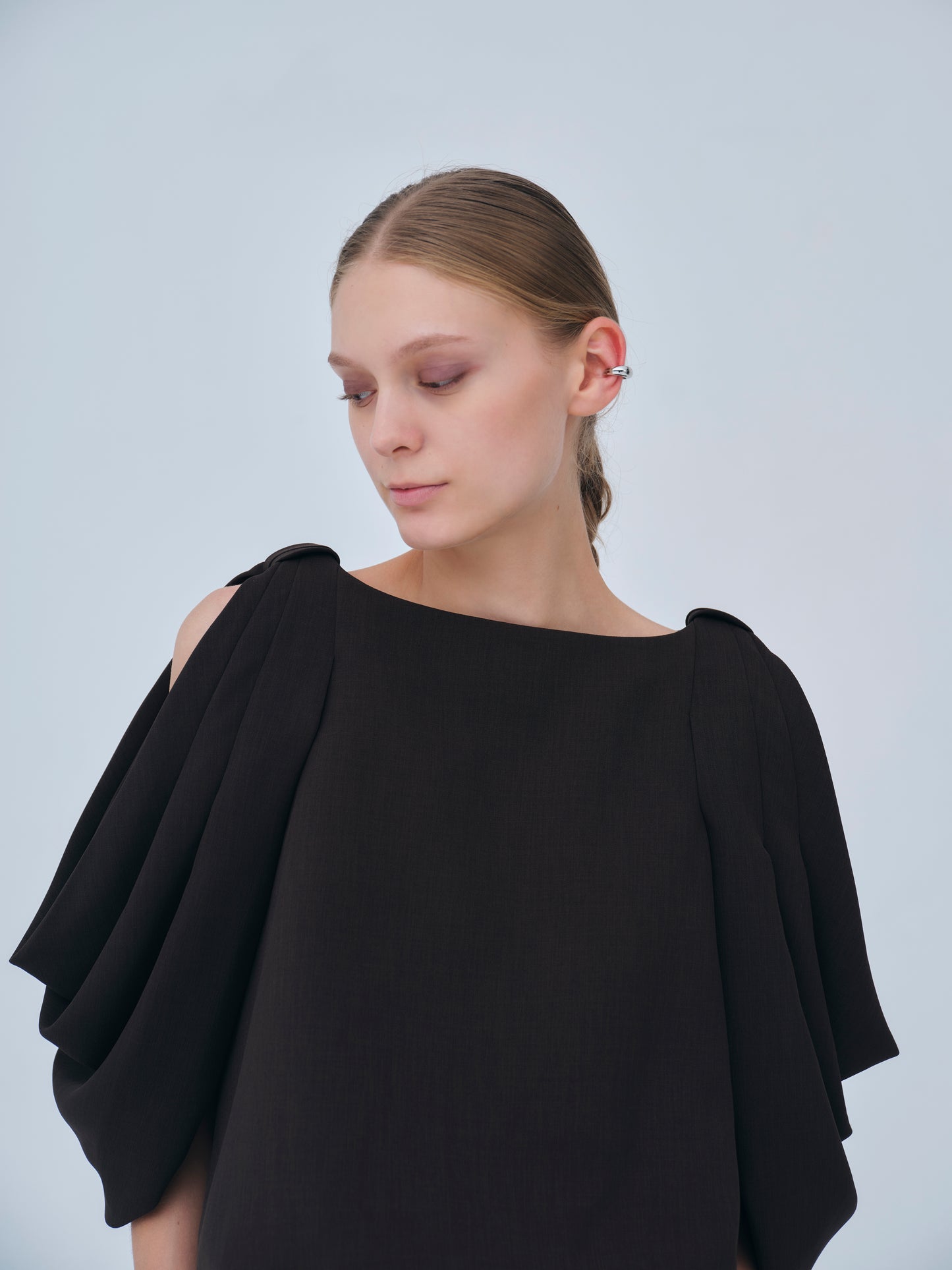 Drape Sleeve Balloon Tops