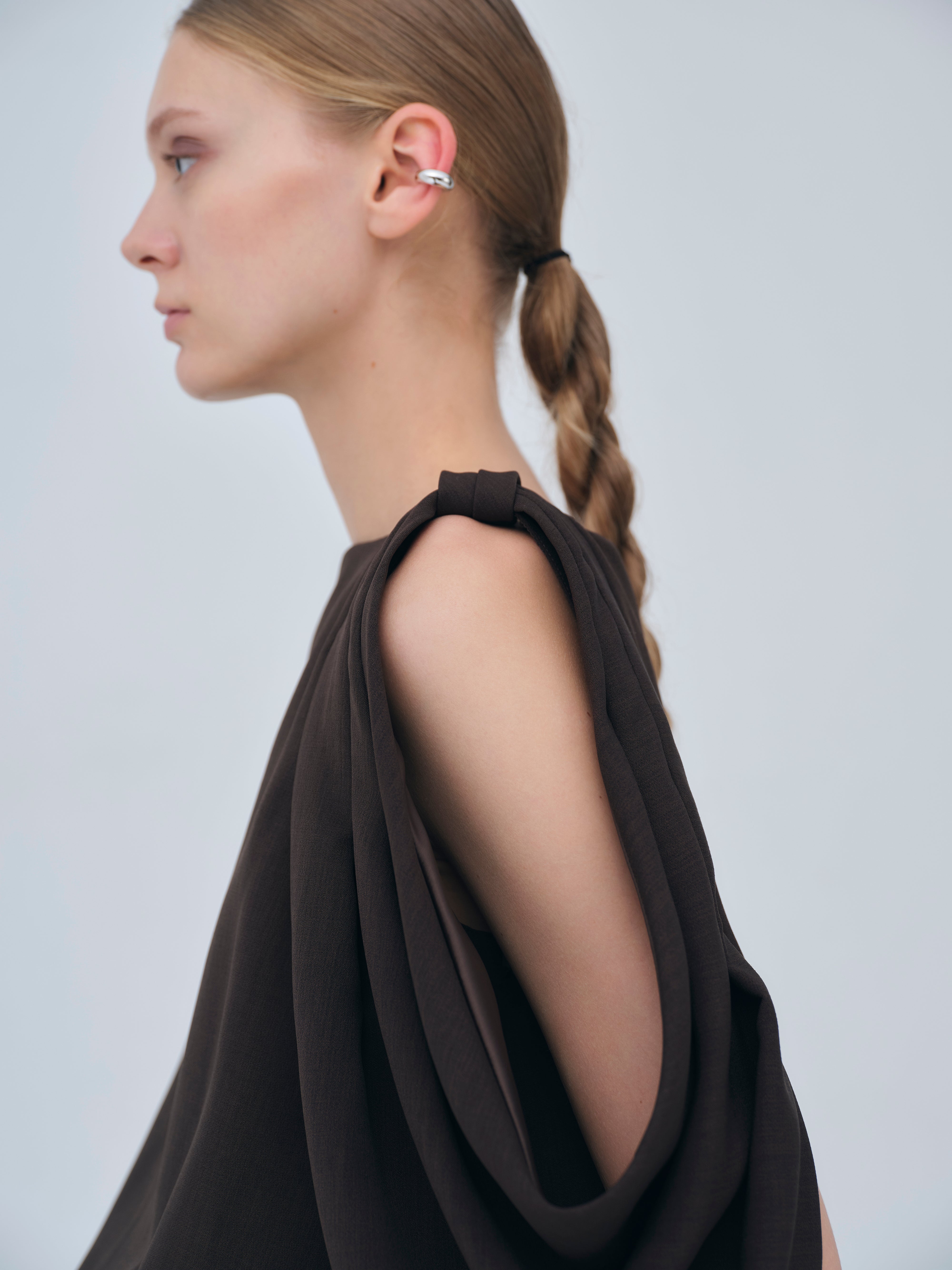 Drape Sleeve Balloon Tops