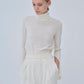 Structured Tuck Wide Pants
