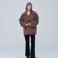 Signature Wide Lapel Mid Coat