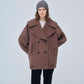 Signature Wide Lapel Mid Coat
