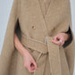 Dual Face Cape Coat