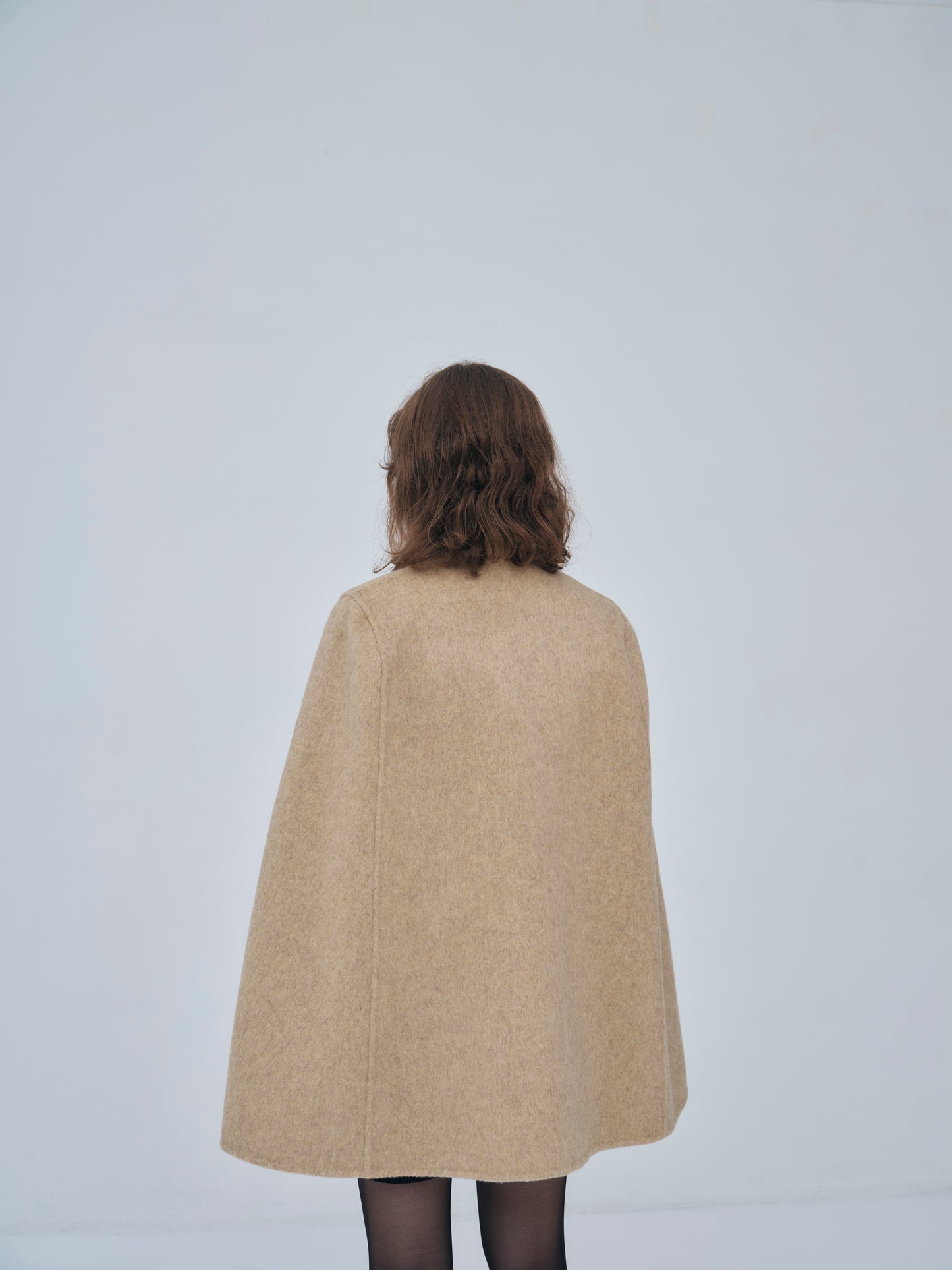Dual Face Cape Coat