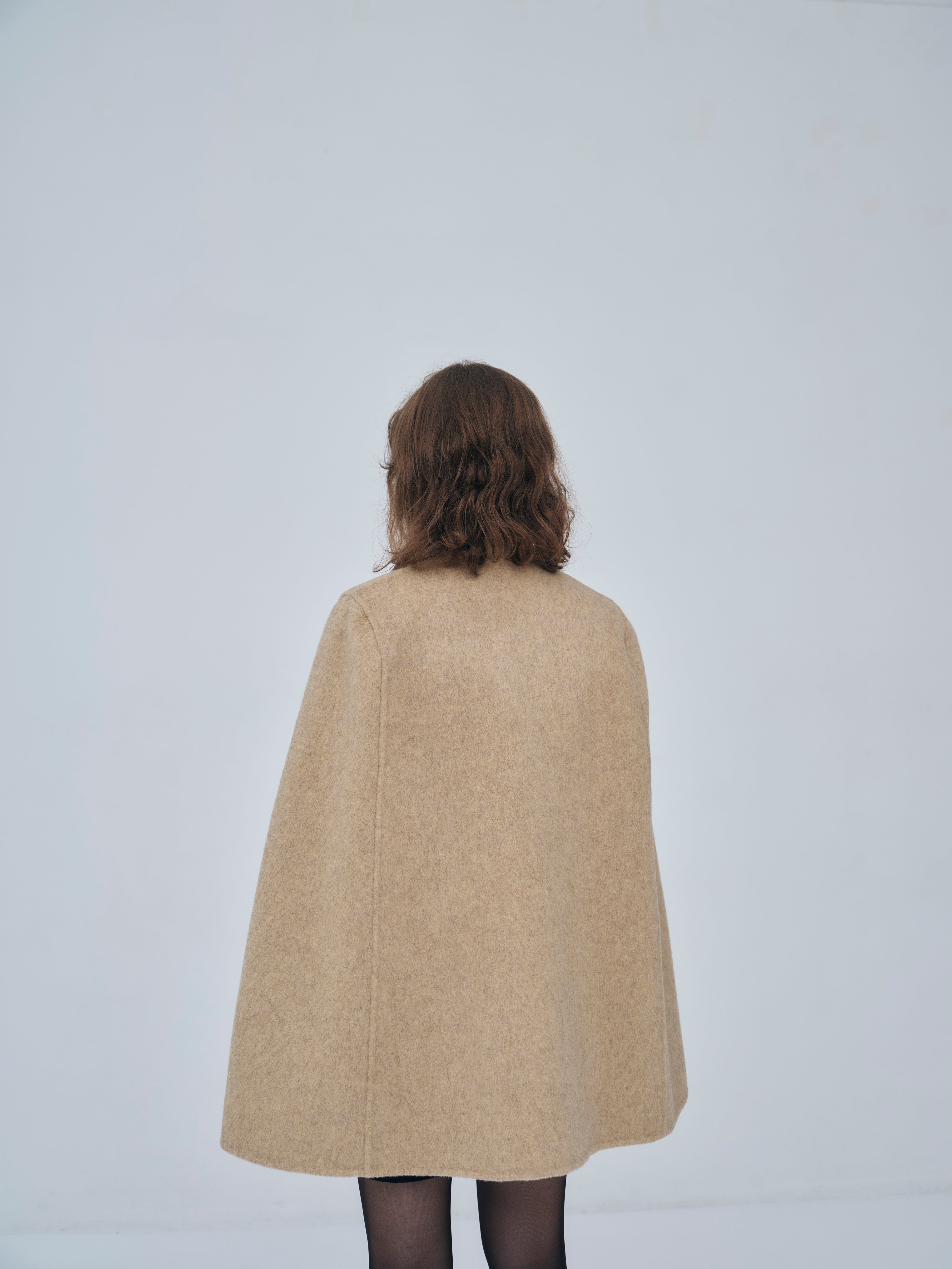 Dual Face Cape Coat