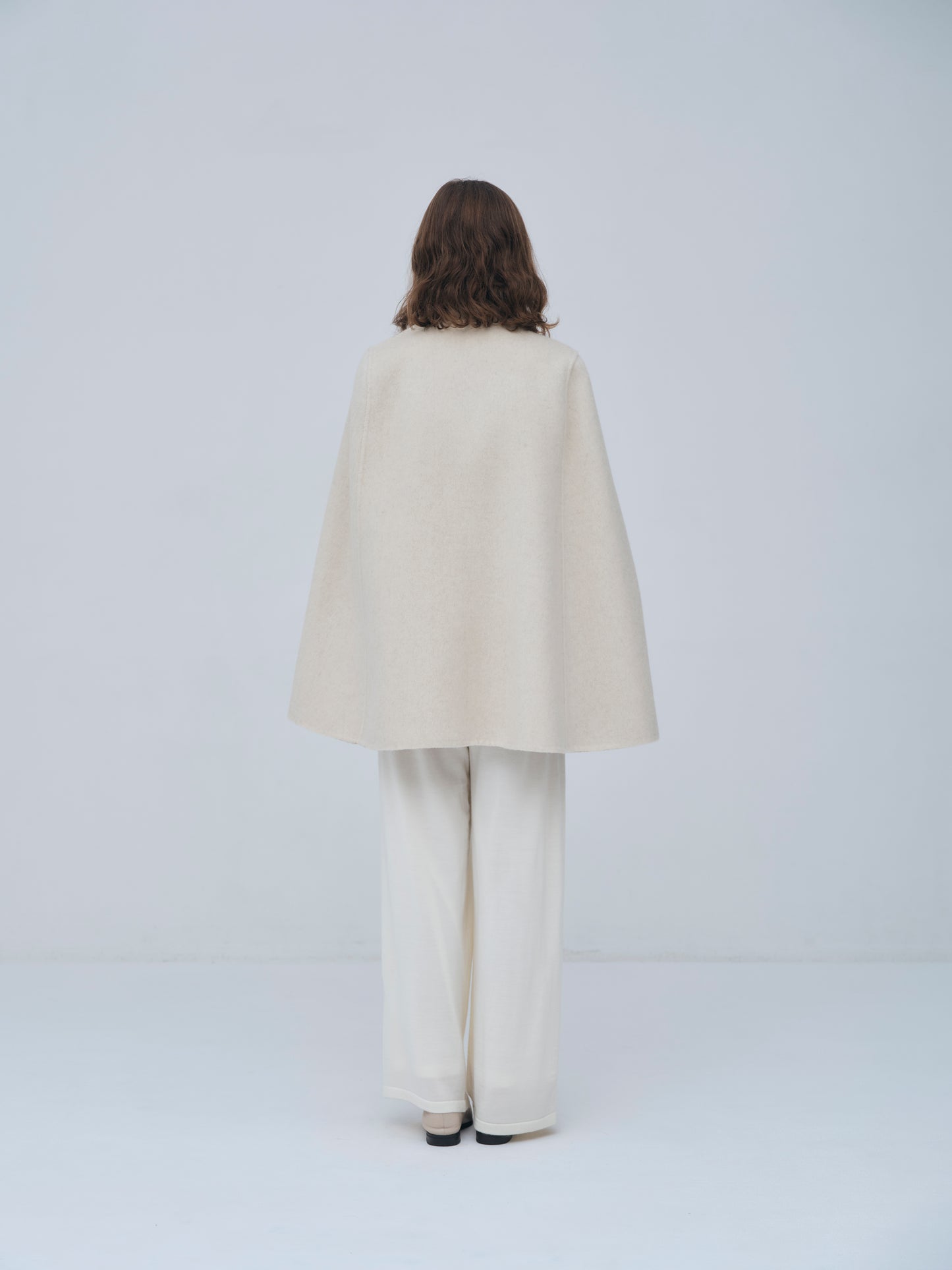 Structured Tuck Wide Pants