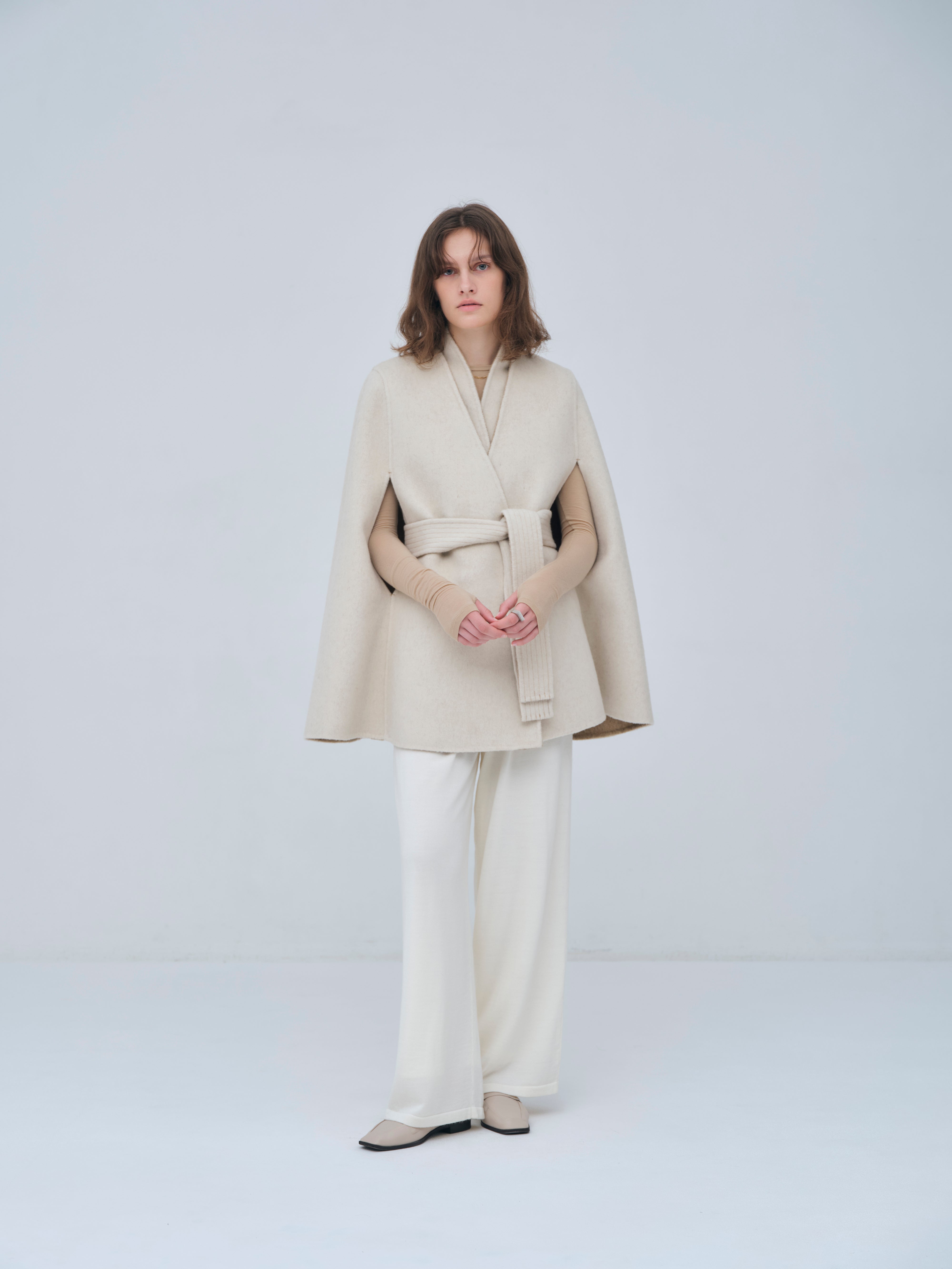 Dual Face Cape Coat