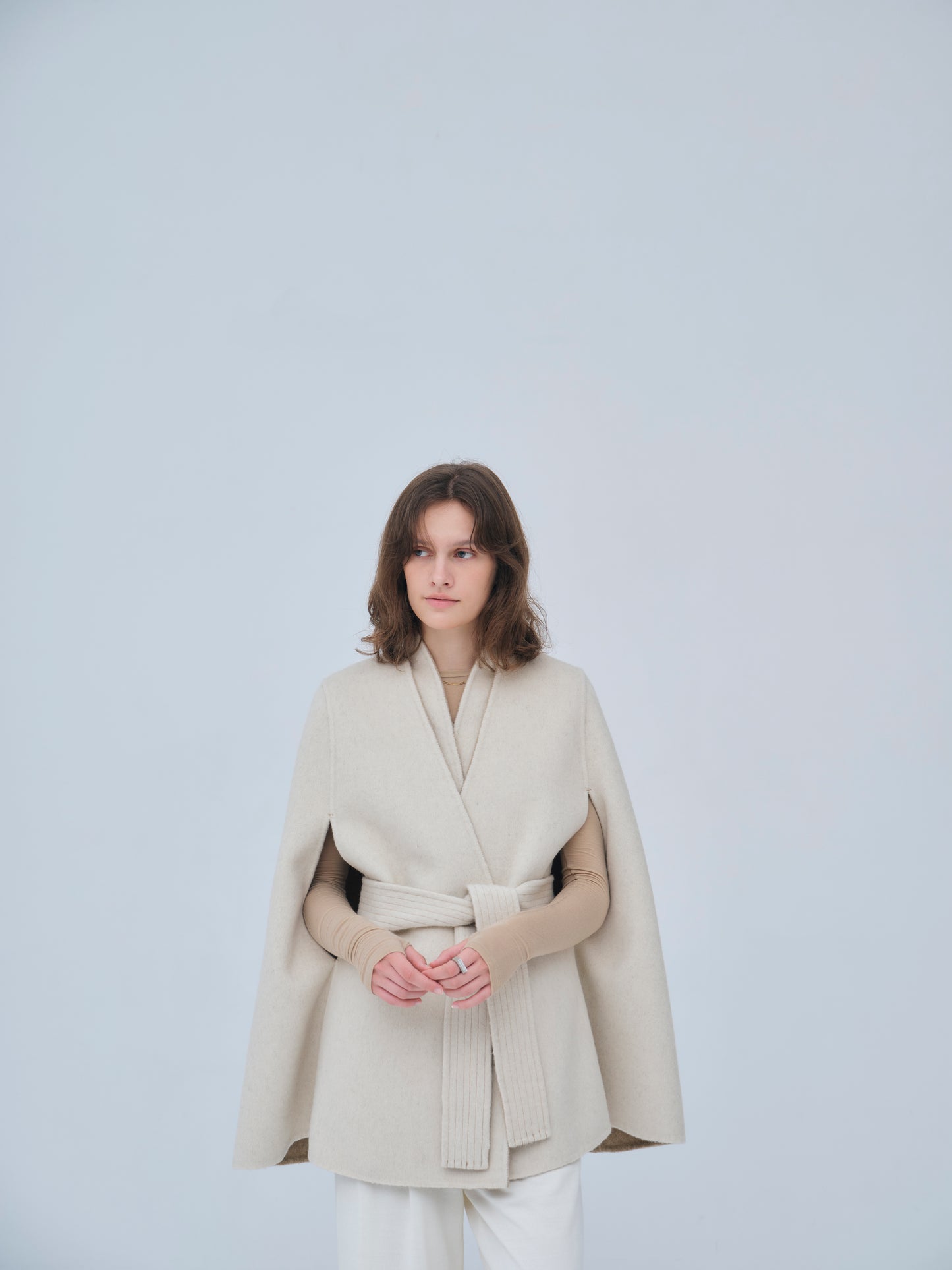 Dual Face Cape Coat