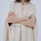 Dual Face Cape Coat
