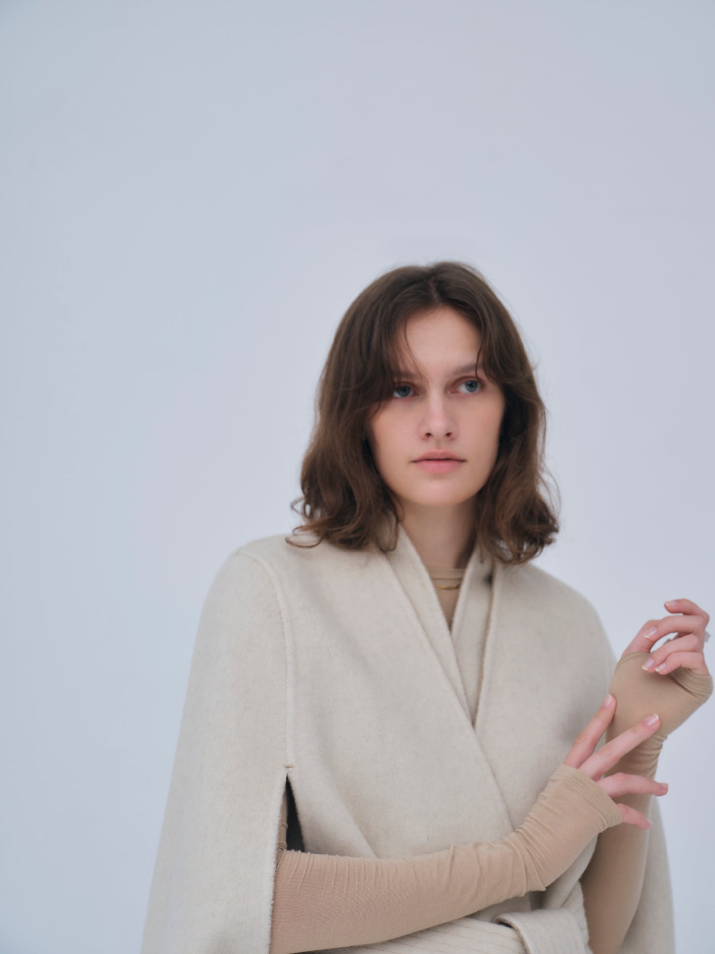 Dual Face Cape Coat