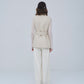 Structured Tuck Wide Pants