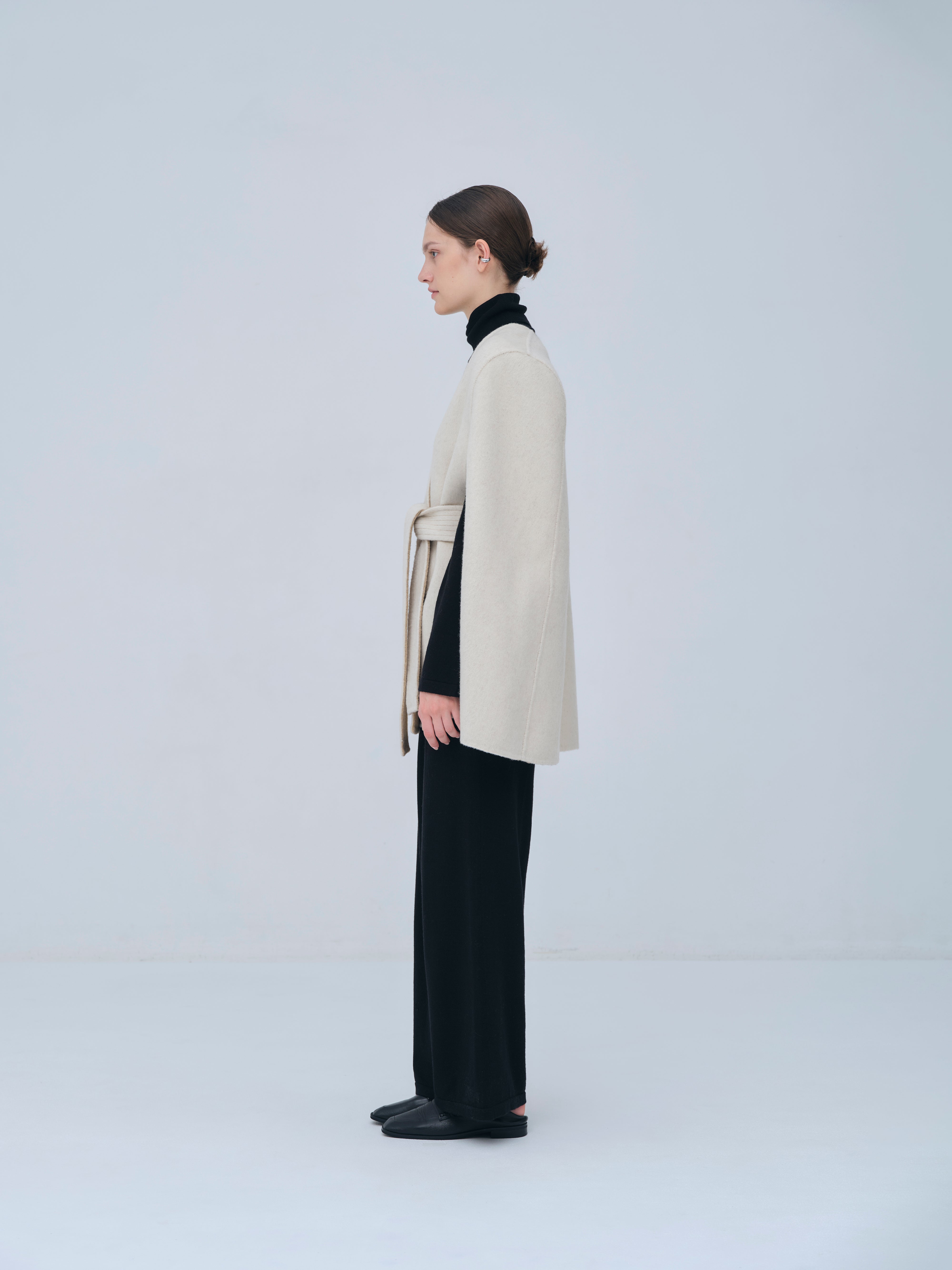 Dual Face Cape Coat
