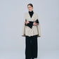 Structured Tuck Wide Pants