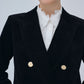 Double-breasted Corduroy Jacket