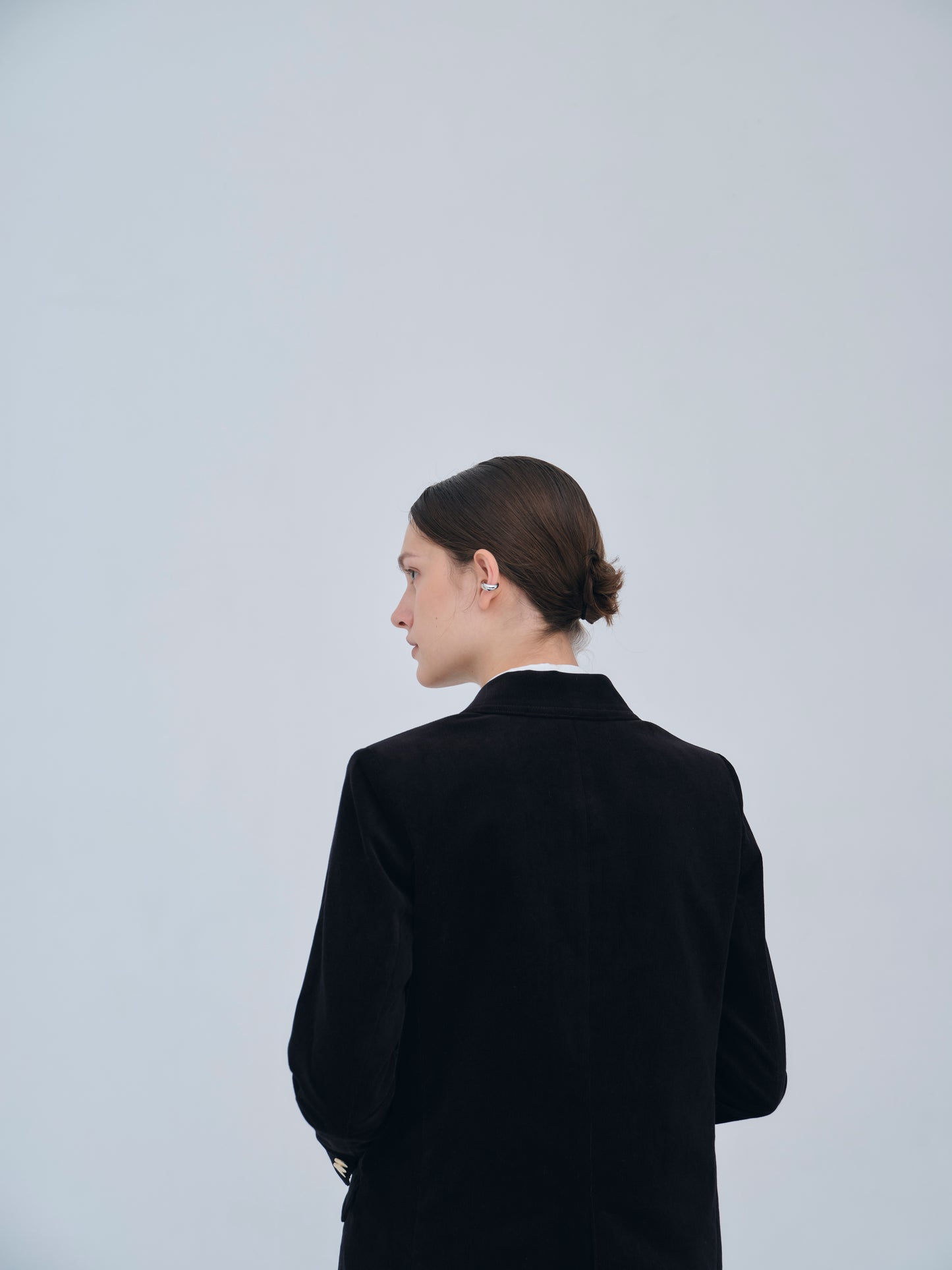 Double-breasted Corduroy Jacket