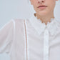 Orchid Embroidered Collar Shirt