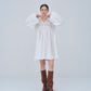 Yoke Lace Volume Dress