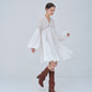 Yoke Lace Volume Dress