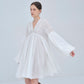 Yoke Lace Volume Dress