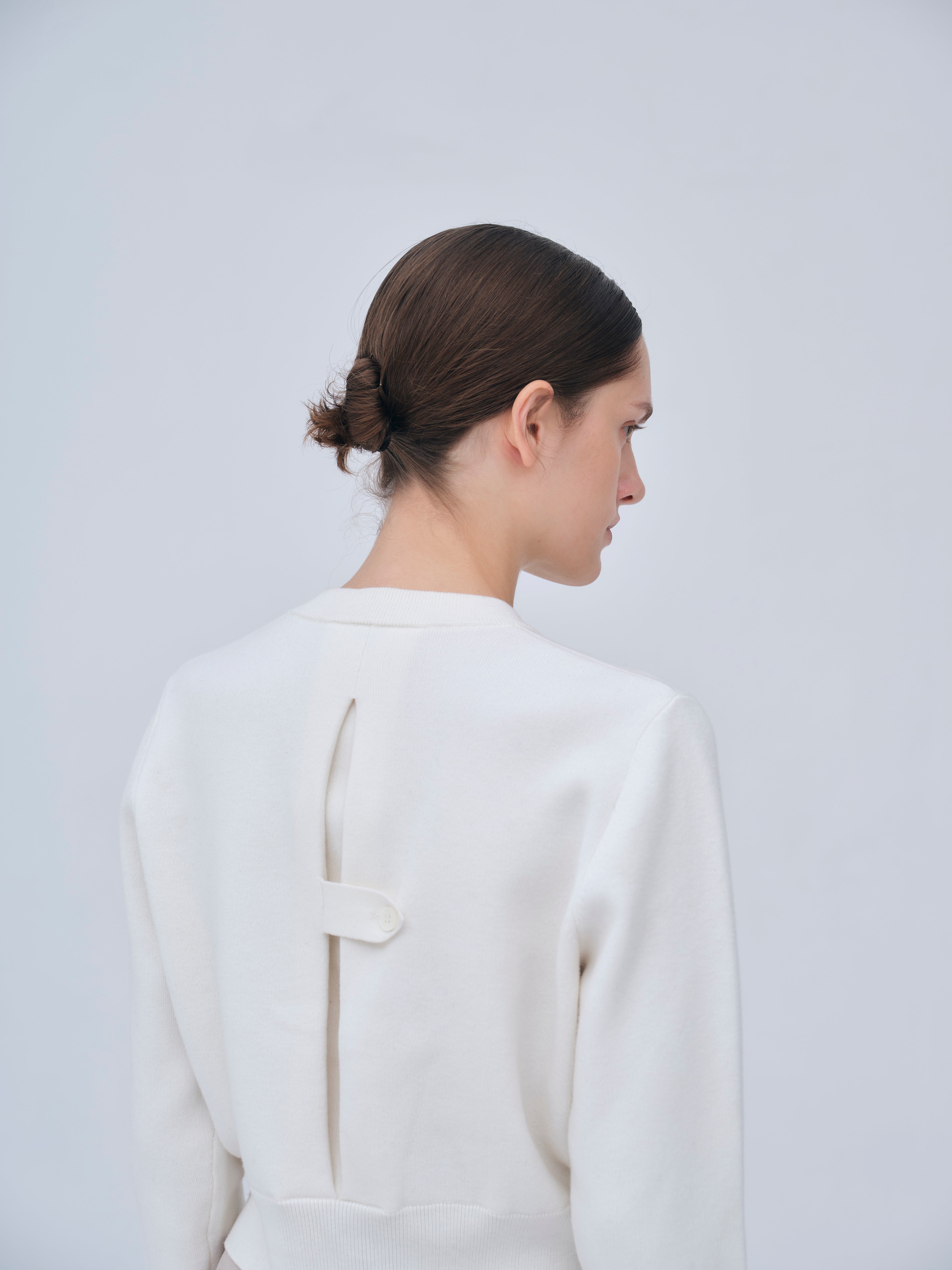 Compact Knit Cashmere Blouson
