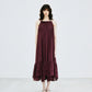 Smocking Lace Volume Dress