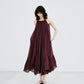 Smocking Lace Volume Dress