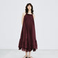 Smocking Lace Volume Dress