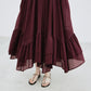 Smocking Lace Volume Dress